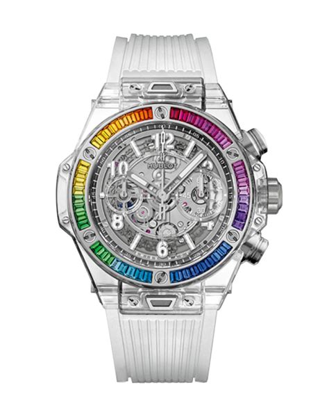 hublot unico sapphire rainbow preis|big bang unico sapphire rubber.